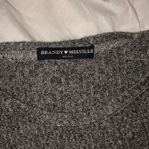 BRANDY MELVILLE ribbed t-shirt - Picture 2 of 2